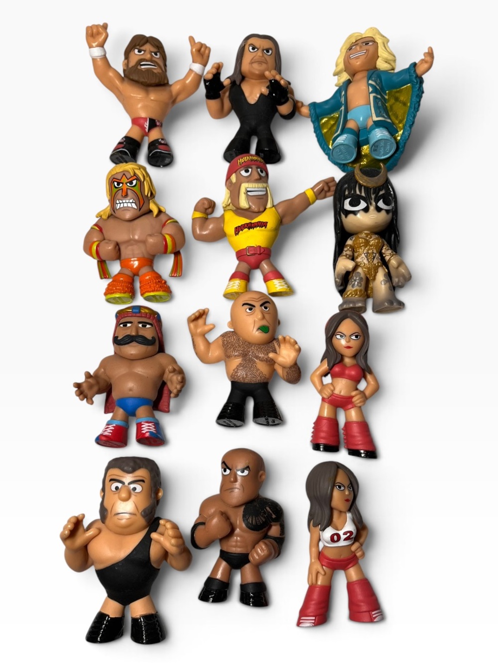 Funko Mini Wrestler 11 miniature vinyl figures 2015 Funko WWE mystery minis
